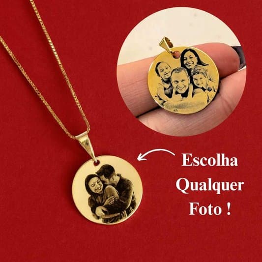 Colar Personalizado com Foto: Vale a Pena Presentear com Semi Joia?