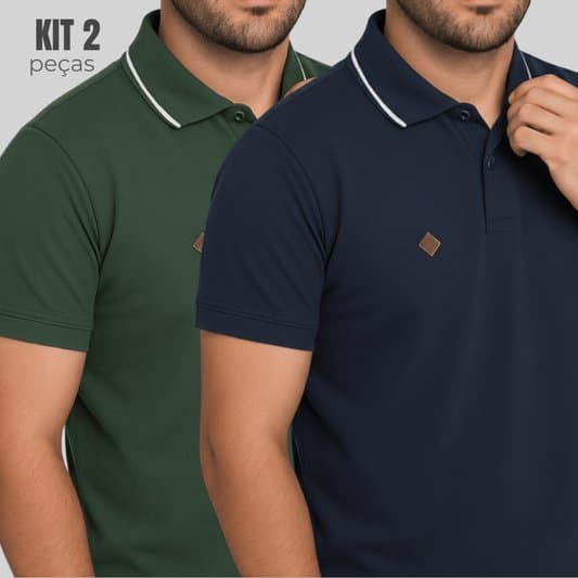 Kit com 2 camisas polo de algodão: vale a pena em 2026?
