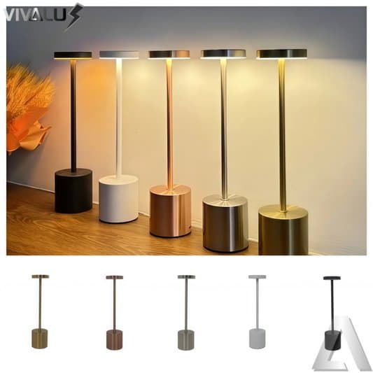 Luminária de mesa LED recarregável vale a pena em 2026?