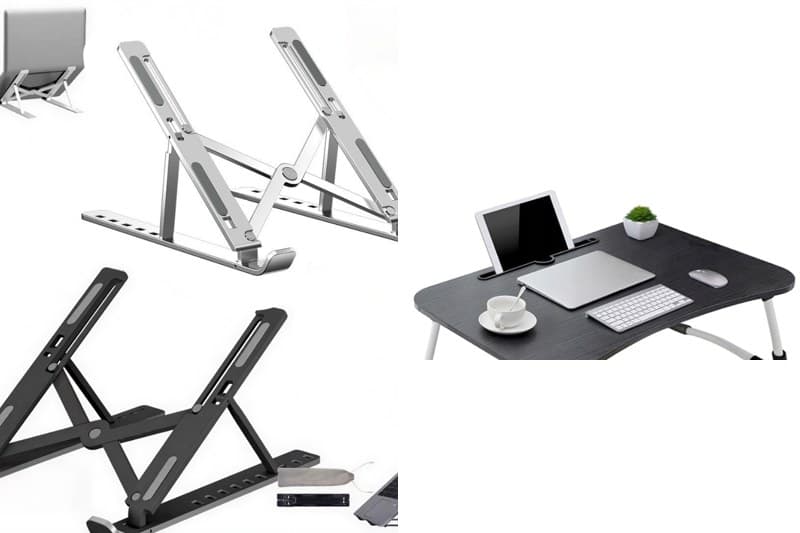 Suporte de notebook vs mesa para notebook: qual vale mais a pena?