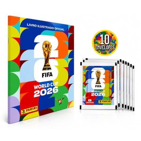 Kit Álbum Copa do Mundo FIFA 2026 com 70 Figurinhas: Vale a Pena?