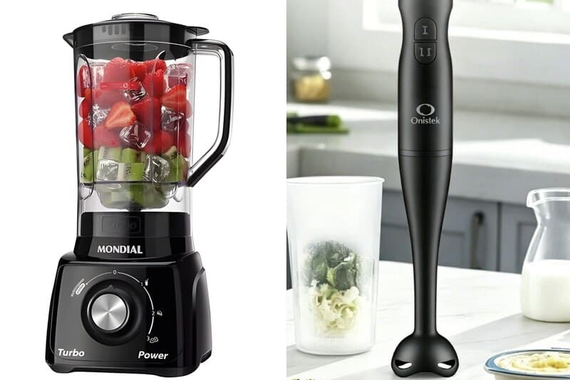 Liquidificador vs mixer de mão: qual vale mais a pena em 2026?