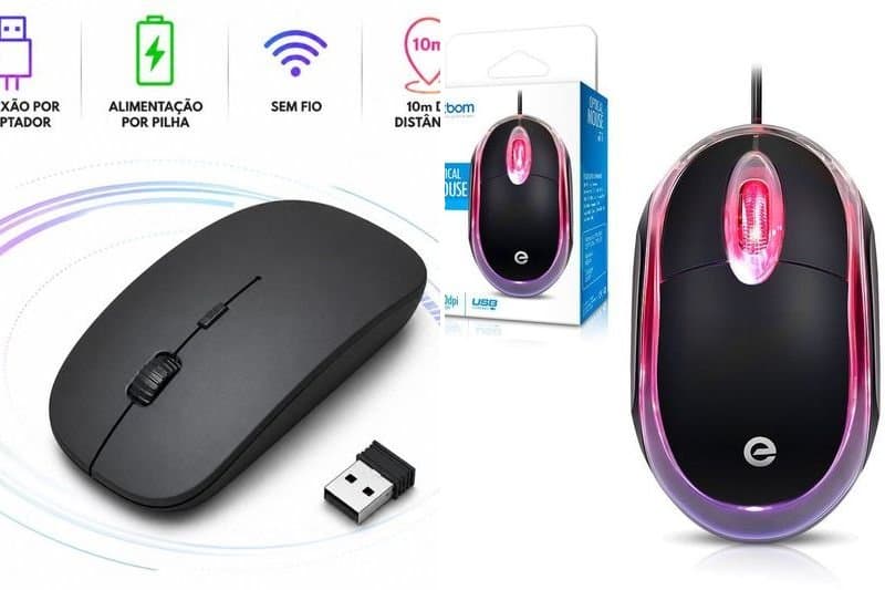 Mouse sem fio vs mouse com fio: qual vale mais a pena em 2026?